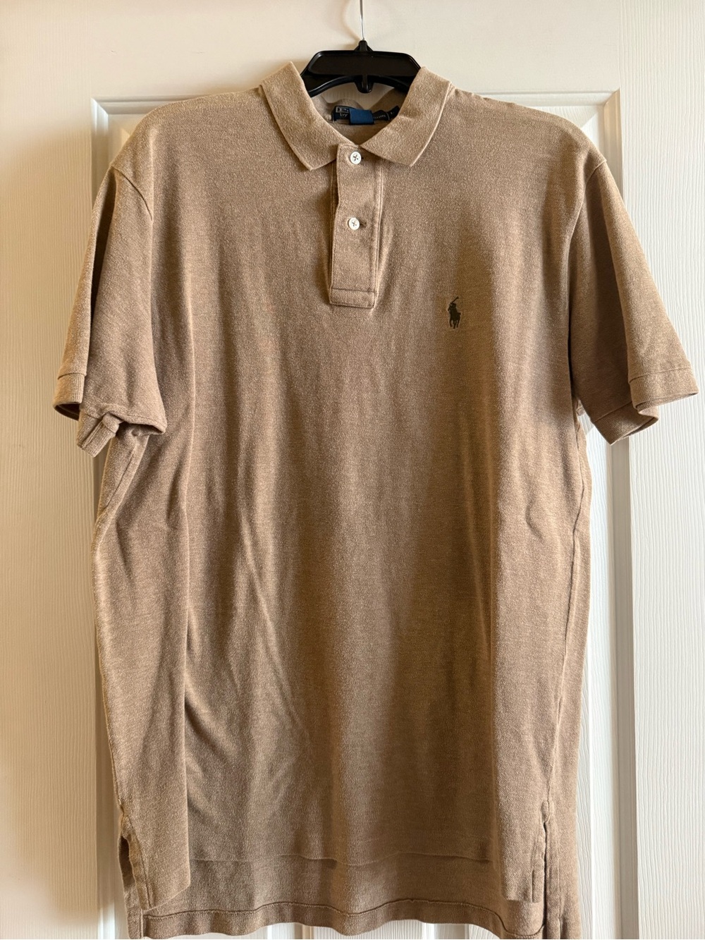 Polo by Ralph Lauren Men's Polo in Taupe Brown